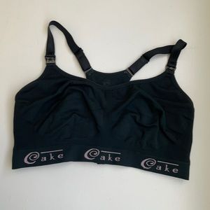 Cake Nursing Bra (black - L)